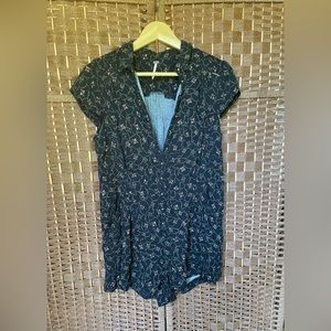 Free People Floral Romper